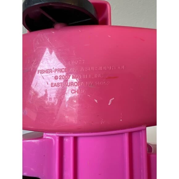 Fisher-Price Sarah Lynn Hot Pink Scooter with Sidecar Replacement Part 2007 - Picture 6 of 6